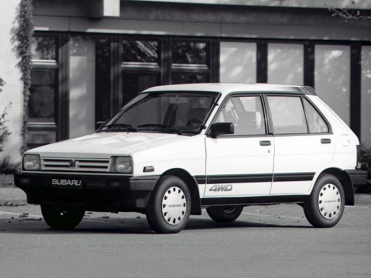 Subaru Justy, I (1984 – 1991), Хэтчбек 5 дв.: характеристики, отзывы