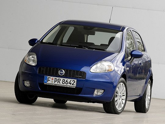 Fiat Punto, III Grande Punto (2005 – 2010), Хэтчбек 5 дв.: характеристики, отзывы