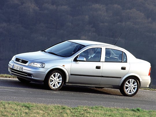 Opel Astra, G (1998 – 2009), Седан: характеристики, отзывы