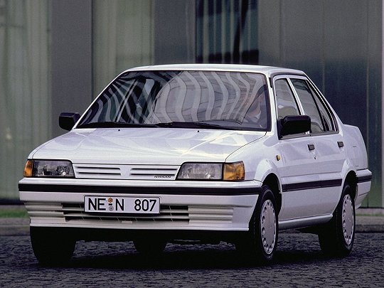 Nissan Sunny, N13 (1986 – 1991), Седан: характеристики, отзывы