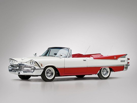 Dodge Custom Royal, II (1957 – 1959), Кабриолет: характеристики, отзывы
