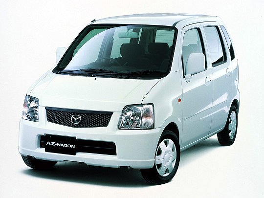 Mazda AZ-Wagon, II Рестайлинг (2001 – 2003), Микровэн: характеристики, отзывы