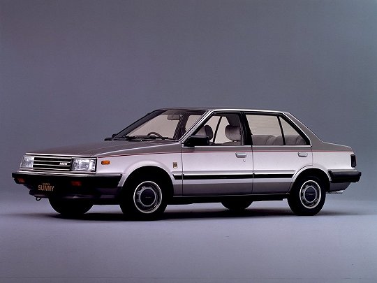 Nissan Sunny, B11 (1982 – 1987), Седан: характеристики, отзывы