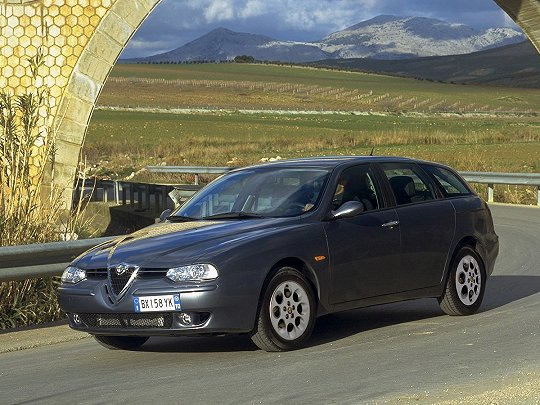 Alfa Romeo 156, I Рестайлинг 1 (2002 – 2003), Универсал 5 дв.: характеристики, отзывы
