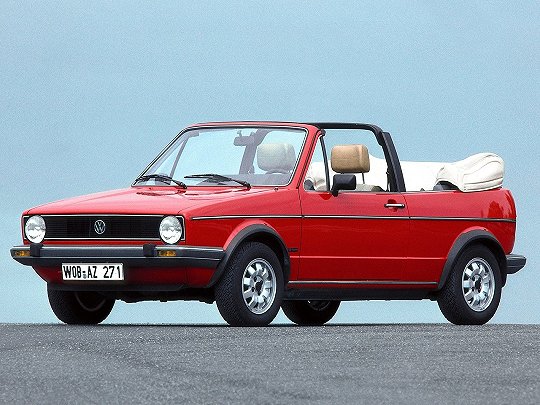 Volkswagen Golf, I (1974 – 1993), Кабриолет: характеристики, отзывы
