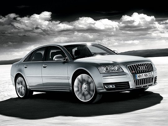 Audi S8, II (D3) Рестайлинг (2007 – 2011), Седан: характеристики, отзывы