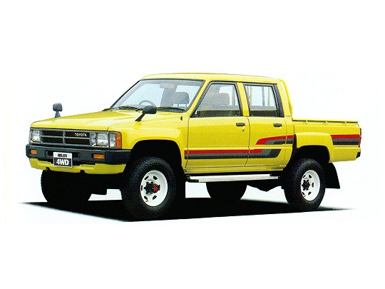 Toyota Hilux, IV (1983 – 1988), Пикап Двойная кабина: характеристики, отзывы