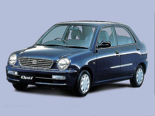 Daihatsu Opti, II (1998 – 2002), Седан: характеристики, отзывы