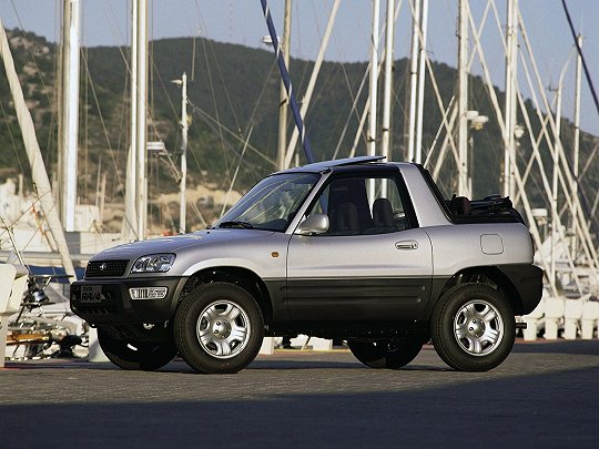 Toyota RAV4, I (XA10) (1994 – 2000), Внедорожник открытый: характеристики, отзывы