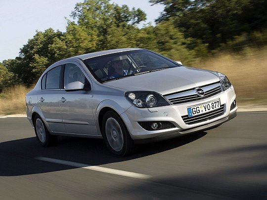 Opel Astra, H Рестайлинг (2006 – 2014), Седан: характеристики, отзывы