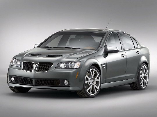 Pontiac G8,  (2007 – 2009), Седан: характеристики, отзывы
