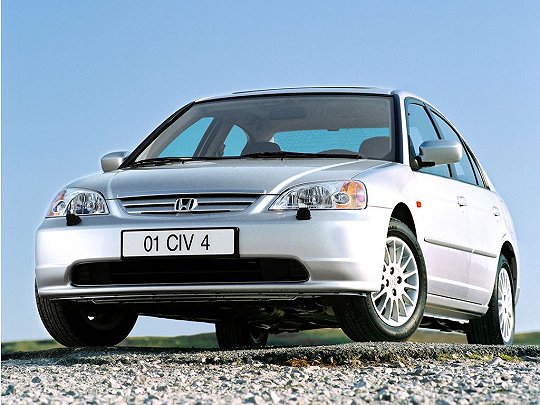 Honda Civic, VII (2000 – 2003), Седан: характеристики, отзывы