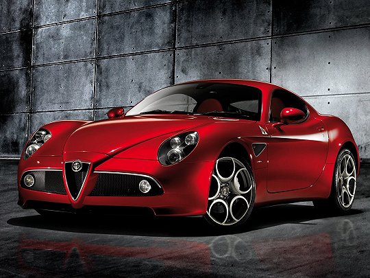 Alfa Romeo 8C Competizione,  (2007 – 2010), Купе: характеристики, отзывы