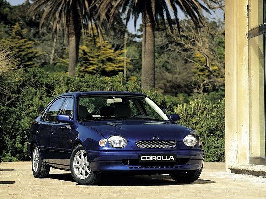 Toyota Corolla, VIII (E110) (1995 – 2000), Лифтбек: характеристики, отзывы