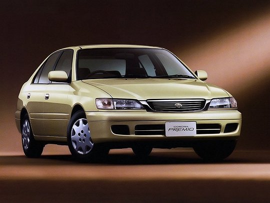 Toyota Corona, X (T210) (1996 – 2001), Седан Premio: характеристики, отзывы