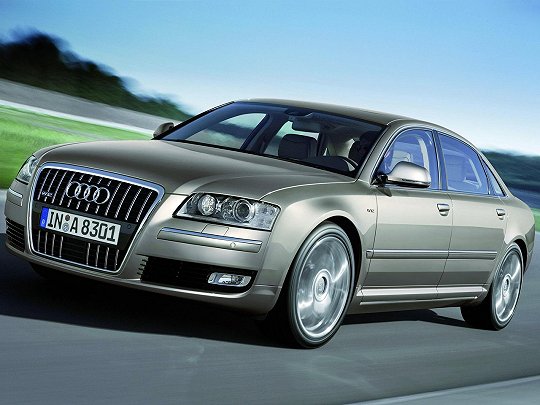 Audi A8, II (D3) Рестайлинг 2 (2007 – 2010), Седан Long: характеристики, отзывы