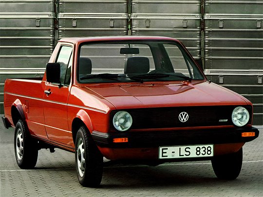 Volkswagen Caddy, I (1979 – 1995), Пикап Одинарная кабина: характеристики, отзывы