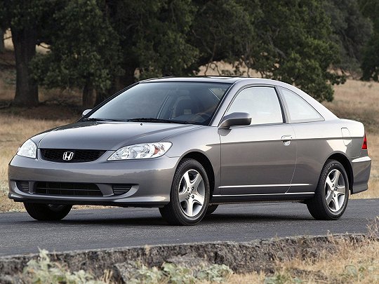 Honda Civic, VII Рестайлинг (2003 – 2006), Купе: характеристики, отзывы