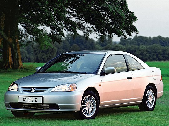 Honda Civic, VII (2000 – 2003), Купе: характеристики, отзывы
