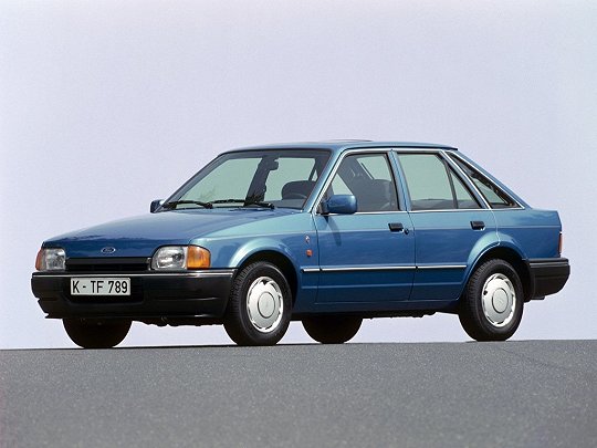 Ford Escort, IV (1986 – 1990), Хэтчбек 5 дв.: характеристики, отзывы