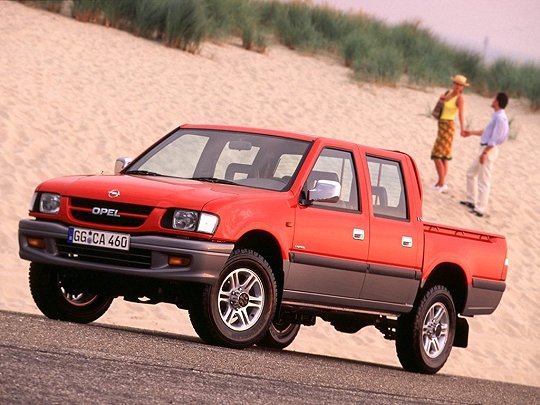 Opel Campo,  (1991 – 2000), Пикап Двойная кабина: характеристики, отзывы